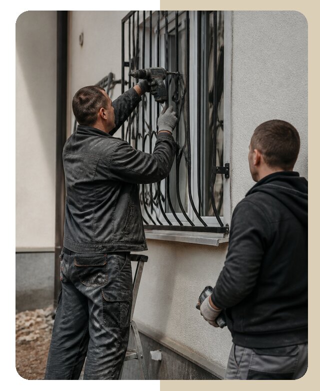 Установка наружных решеток в Калининграде от 4958 р. | Дверной